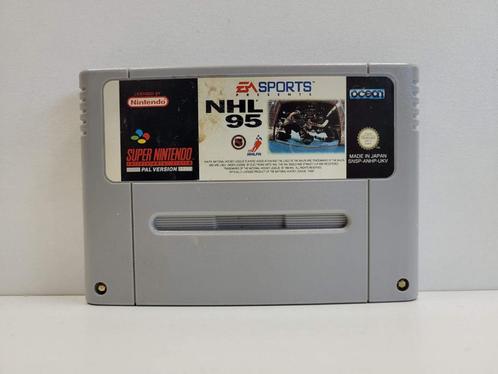 NHL 95 - SNSP-ANHP-UKV Garantie & morgen in huis!, Spelcomputers en Games, Games | Nintendo Super NES, Zo goed als nieuw, Ophalen of Verzenden