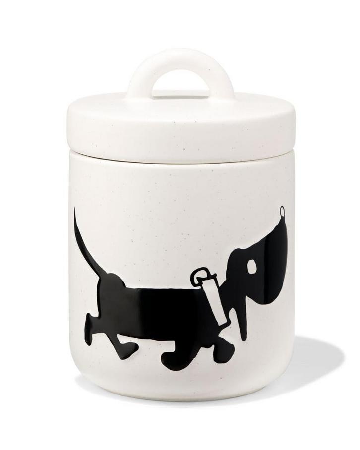 HEMA Takkie snoepjespot 17x11.5x11.5cm wit, Huis en Inrichting, Keuken | Potten en Pannen, Nieuw, Verzenden