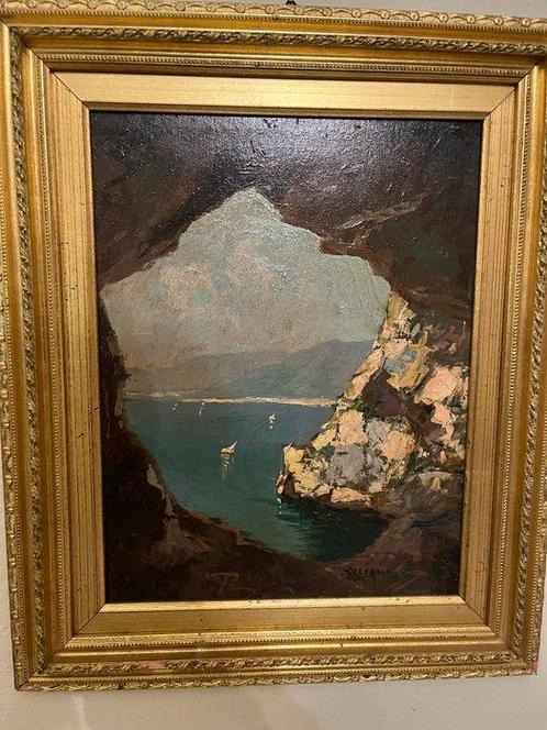Nicolas De Corsi (1882-1956) - Paesaggio marino, Antiek en Kunst, Kunst | Schilderijen | Klassiek