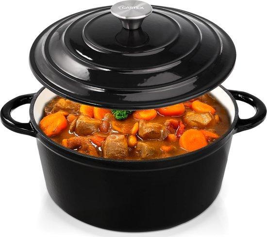 2dekans | Castex Elegance Royal Gietijzeren Braadpan met, Witgoed en Apparatuur, Kookplaten, Zo goed als nieuw, Ophalen of Verzenden