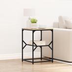 vidaXL Bijzettafel Sonoma Eiken 41x40x60 cm Gelaagd Hout, Minder dan 45 cm, Verzenden, Nieuw, 55 tot 70 cm