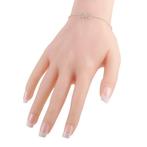 Armband - 14 karaat Witgoud, 14K witgouden 0,30 ct diamanten, Nieuw