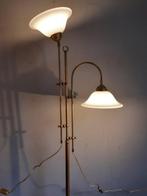 Staande lamp - Messing - vintage, dimbaar, Antiek en Kunst, Curiosa en Brocante