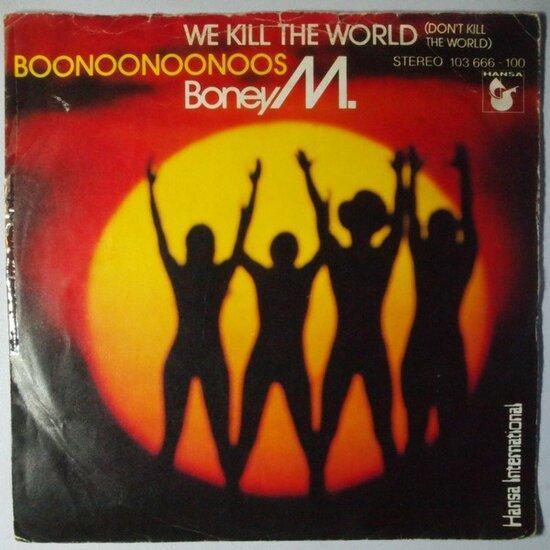 Boney M. - We kill the world - Single, Cd's en Dvd's, Vinyl Singles, Verzenden