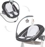 Hauck Alpha Bouncer 2 in 1 Deluxe - Wipstoel - Melange Grey, Kinderen en Baby's, Kinderstoelen, Verzenden, Nieuw