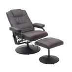 TRUUSK Massagestoel Met Kruk, Draaibare Relaxstoel Met Massa, Huis en Inrichting, Fauteuils, Verzenden, Nieuw