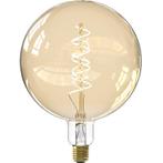 Calex Smart LED Lamp Globe XXL Curl Gold Ø200mm E27 5W, Nieuw