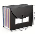 A4 Accordeon Documentmap 13/25 Vakken Opbergmap Organizer, Diversen, Verzenden, Nieuw