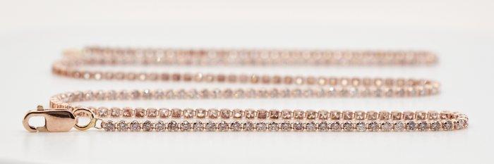 Zonder Minimumprijs - Halsketting - 14 karaat Roségoud -, Sieraden, Tassen en Uiterlijk, Kettingen