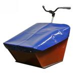 Clarijs Dekzeil Bakfiets Kort Blauw, Nieuw