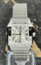 Cartier Santos Small - White Dial - Steel - WSSA0082, Sieraden, Tassen en Uiterlijk, Horloges | Dames, Nieuw, Polshorloge