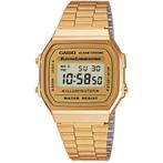Casio - A168WG-9E - yellow, Sieraden, Tassen en Uiterlijk, Horloges | Dames, Verzenden, Nieuw