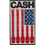 Johnny Cash - Flag - patch officiële merchandise, Nieuw, Ophalen of Verzenden, Kleding
