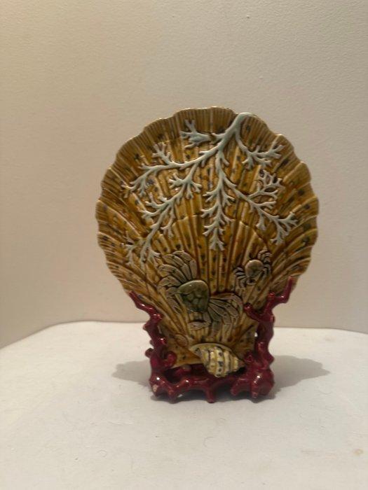 Sarreguemines - Vaas - 795 - Keramiek - Vaas schelpen, Antiek en Kunst, Antiek | Glas en Kristal