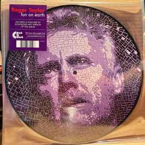 LP gebruikt - Roger Taylor - Fun On Earth, Cd's en Dvd's, Vinyl | Rock, Zo goed als nieuw, Verzenden