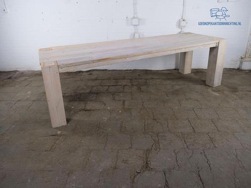 Dutchwood | Tweedehands | Industriële tafel | Steigerhout  |, Zakelijke goederen, Kantoor en Winkelinrichting | Kantoormeubilair en Inrichting