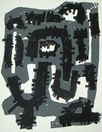 Raoul Ubac (1910-1985) - Gravure sur ardoise pour XXe Siècle, Antiek en Kunst