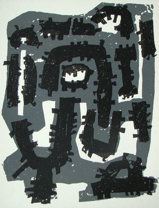 Raoul Ubac (1910-1985) - Gravure sur ardoise pour XXe Siècle, Antiek en Kunst, Antiek | Overige Antiek