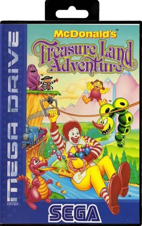 McDonalds Treasure Land Adventure [Sega Mega Drive], Spelcomputers en Games, Games | Sega, Ophalen of Verzenden