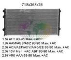 VOLKSWAGEN PASSAT, B4, 1993-1996 - RADIATEUR, benzine, 1...., Auto-onderdelen, Verzenden, Nieuw, Volkswagen