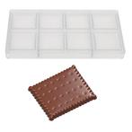 Chocolademal Chocolate World Petit Beurre (8x) 59,5x50x5mm, Verzenden, Nieuw