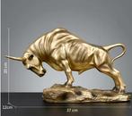 Bureau Decoratie Golden Bull – Symbool van Succes en Welvaar, Verzenden, Nieuw in verpakking
