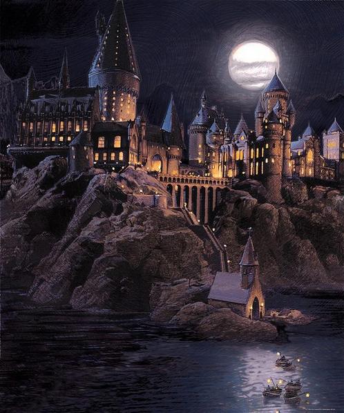 Hogwarts fotobehang P3, Zweinstein, Harry Potter kamer, Kinderen en Baby's, Kinderkamer | Inrichting en Decoratie, Wanddecoratie