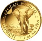 Somalië. 1000 Schilling 2025 Somalia Elephant Elefant 1 oz, Postzegels en Munten