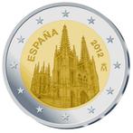 Spanje 2 Euro Burgos 2012, Postzegels en Munten, Munten | Europa | Euromunten, Verzenden