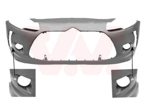 BUMPER VOOR CITROEN DS3 2009-2015, Auto-onderdelen, Carrosserie en Plaatwerk, Nieuw, Ophalen of Verzenden