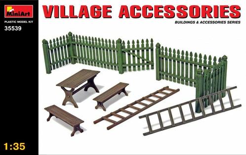 Miniart - Village Accessories (Min35539), Hobby en Vrije tijd, Modeltreinen | Overige schalen, Gelijkstroom of Wisselstroom, Analoog
