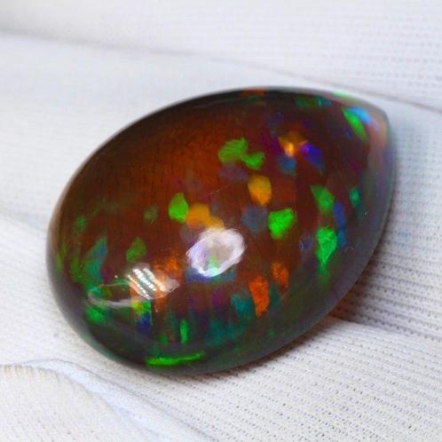 Bruin, Zwart Opaal - 42.71 ct - nternational Colored, Sieraden, Tassen en Uiterlijk, Edelstenen
