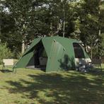vidaXL Dome Tent 6-Person met dak met opslag Groen 500 x 314, Verzenden, Nieuw