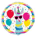 Helium Ballon Lama 45cm leeg, Hobby en Vrije tijd, Feestartikelen, Verzenden, Nieuw
