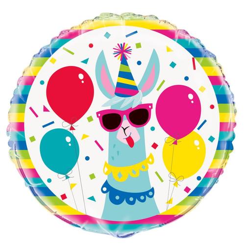 Helium Ballon Lama 45cm leeg, Hobby en Vrije tijd, Feestartikelen, Nieuw, Verzenden