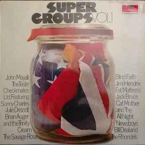 LP gebruikt - Various - Super Groups Vol.1, Cd's en Dvd's, Vinyl | Rock, Zo goed als nieuw, Verzenden