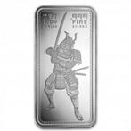 10 troy ounce - Zilver .999 - Samurai Warrior, Postzegels en Munten, Edelmetalen en Baren