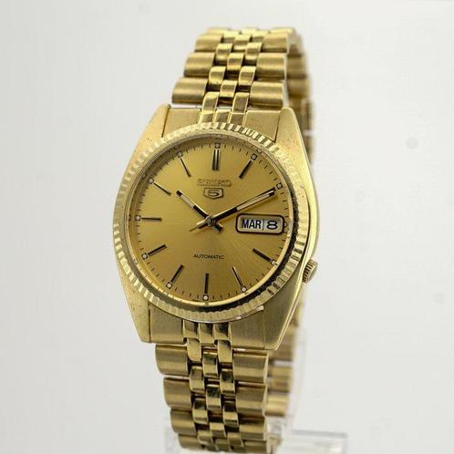 Seiko - Seiko 5 Automatic Day-Date - Zonder Minimumprijs -, Sieraden, Tassen en Uiterlijk, Horloges | Antiek