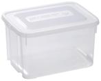 Curver Handy box Opbergbox - 3x20 liter - Transparant - 3, Ophalen of Verzenden, Nieuw