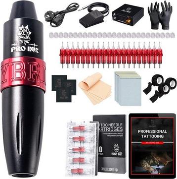 PRO INK® Professionele Tattoo Machine met 20 Naalden – beschikbaar voor biedingen