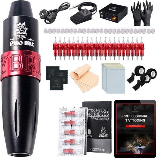 PRO INK® Professionele Tattoo Machine met 20 Naalden –, Kinderen en Baby's, Speelgoed | Overig, Verzenden