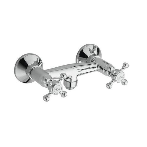 Opbouw Douchekraan Sapho Antea Mengkraan 2-knop Klassiek, Doe-het-zelf en Verbouw, Sanitair, Kraan, Nieuw, Chroom, Ophalen of Verzenden