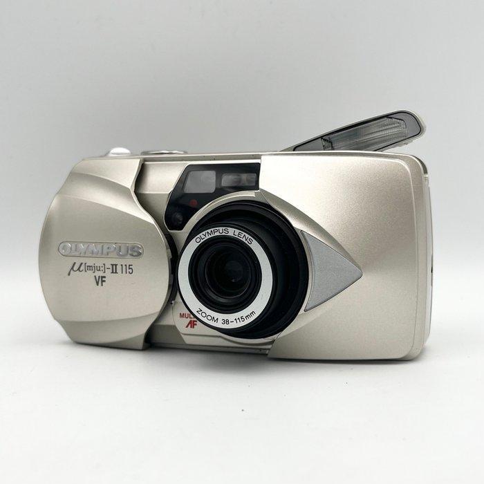 Olympus Mju-II 115 Analoge compactcamera, Audio, Tv en Foto, Fotocamera's Analoog
