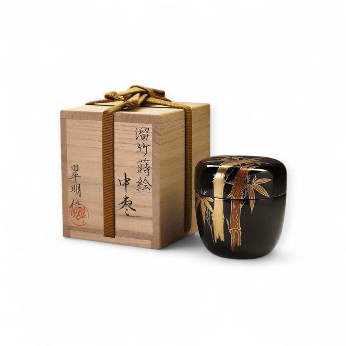 Nagase Masayuki (Suimei) Gelakte theedoos met bamboe Maki-e, Antiek en Kunst, Antiek | Overige Antiek