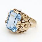 Ring - 8 karaat Geel goud Topaas, Sieraden, Tassen en Uiterlijk, Ringen, Nieuw