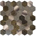 Zelfklevend Mozaïek Hexagon Koper, Ophalen of Verzenden, Nieuw