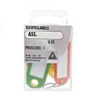 Deltafix Sleutellabel Assorti Set 5st, Nieuw