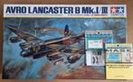 Tamiya 61112 Avro Lancaster BI/BIII 1:48 + Eduard PE en mask, Verzenden, Nieuw