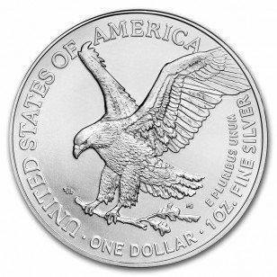 Verenigde Staten. 10 x 1 oz $1 USD American Silver Eagle, Postzegels en Munten, Edelmetalen en Baren