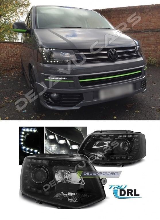 LED Xenon Look Koplampen voor Volkswagen Transporter T5, Auto diversen, Tuning en Styling, Ophalen of Verzenden